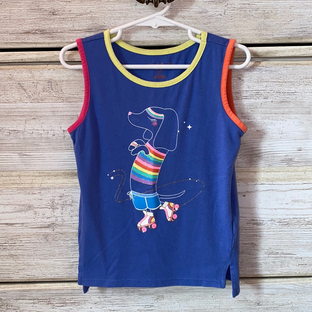 Toddlers Blue Tank Top